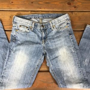 J Crew Matchstick Skinny Jeans Short Distressed.